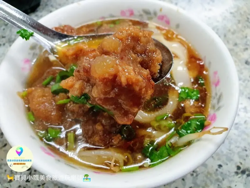 [食]台北 入口即化的美味排骨酥 饒河夜市人氣美味 楊 后庄排骨酥麵