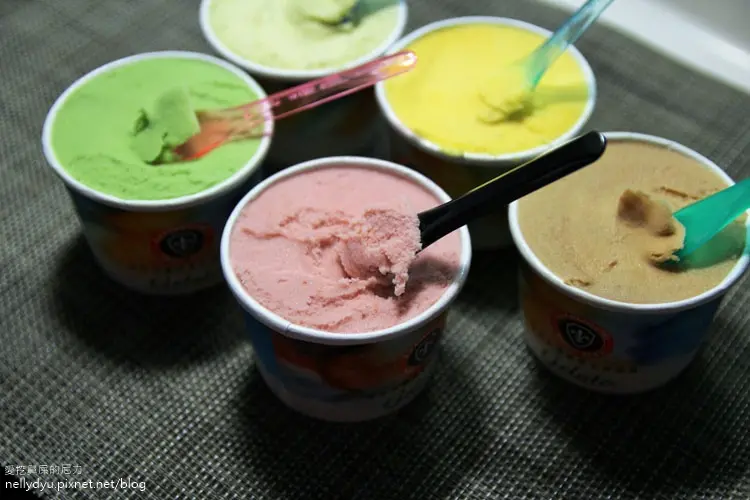 吃-三民。吉拉朵義式手工冰淇淋，順口濃郁保留原味