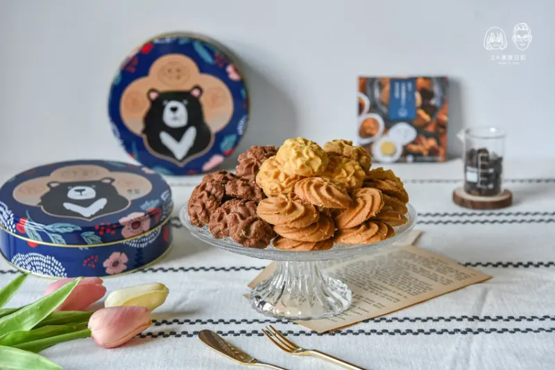 鴻鼎菓子:台中豐原區美食-少糖少油可宅配的健康曲奇餅,另有彌月及喜餅禮盒!