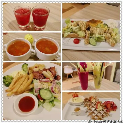 <捷運國父紀念館站>平價美食/美式餐廳/創意口味/份量十足、味美/La More Café