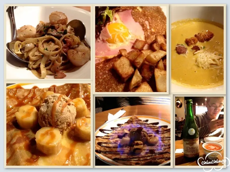 【捷運美食 忠孝敦化站】巷弄美食-布列塔尼法式料理＠La creperie taipei 經典法式薄餅（邀約）