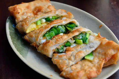 津津豆漿店 手工韭菜蛋餅