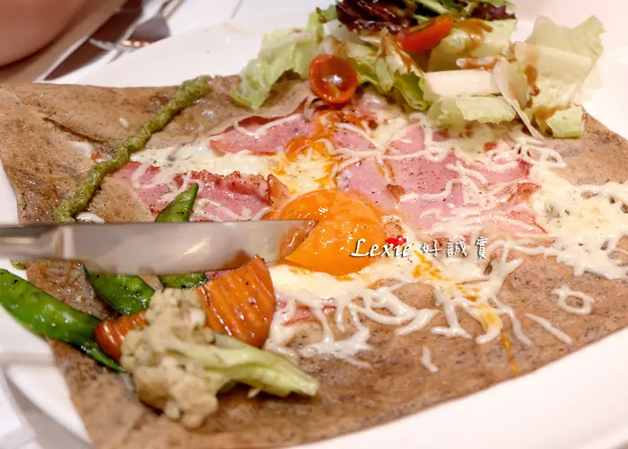 台北【食記】法孚Café V (信義誠品店)，道地法式薄餅可麗餅還有瑪黑茶(菜單)