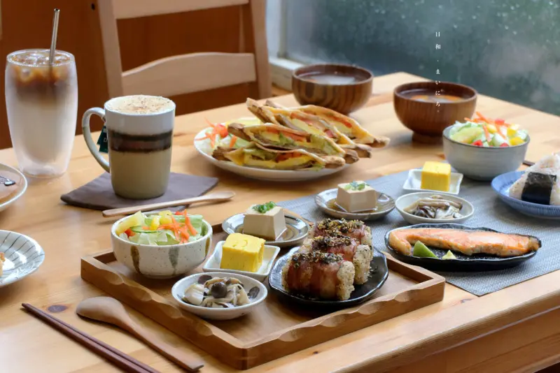 日和 . まいにち ，餐桌上的簡單飯糰、三明治，有著最不簡單的溫暖幸福手藝。桃園美食/日式料理【男子的日常生活】