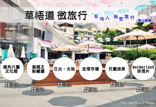 【台中旅行】草悟道微旅行~在地人祕密旅行，動漫巷、忠信市場、kerkerland等景點~專人帶路.輕鬆玩(台中半日遊)