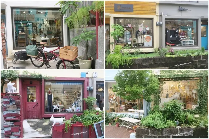 台南 藍晒圖文創園區~可愛小店面，搶眼彩繪牆