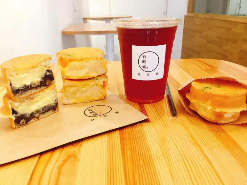 《台北❤️松山》有時候紅豆餅🥠濃濃文青風又美味的日式紅豆餅店