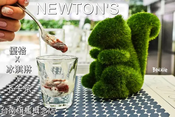 [約訪] 台南‧優格、冰淇淋、下午茶 "NEWTONS" 優格麻糬鬆餅必點！