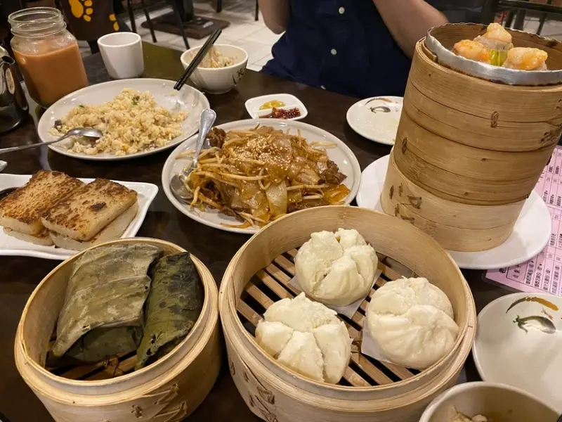 【台北中山區-老炳記大排檔】網路好評、單點價格平實的港式飲茶