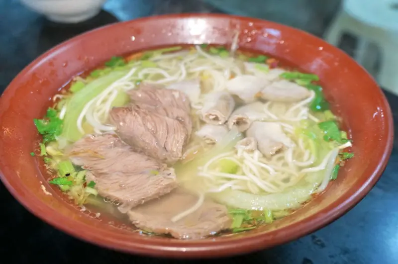 新竹竹蓮市場小吃美食|良心麵- 大份量意麵配上清爽湯頭真的是有良心的店啦--踢小米食記