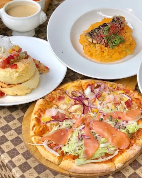 【米蘭街義式小館】台中中科-團體聚餐好選擇｜手工窯烤披薩｜海膽燉飯