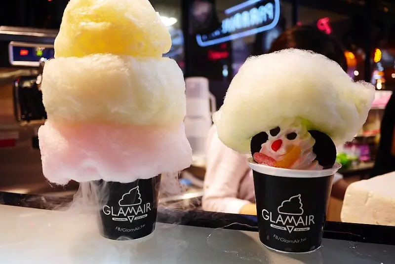 【台北】信義 GLAM AIR 韓國來的彩虹雲朵棉花糖冰淇淋‧小丑限定款‧讓歐巴融化少女心吧♥♥♥