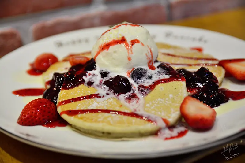 日本來台:九州鬆餅咖啡店厚鬆餅,台北松山區富錦店