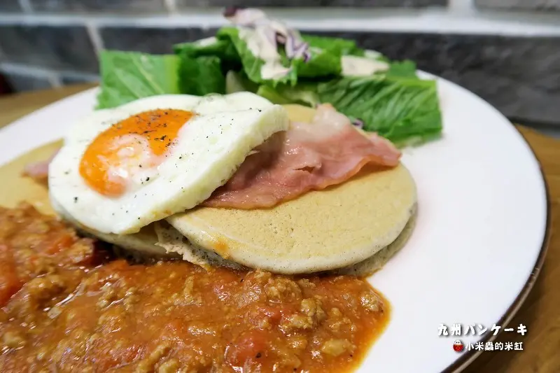 【捷運南京三民站】九州パンケーキ 九州鬆餅咖啡店Kyushu Pancake~日本最好吃的鬆餅，吃了讓人還想再吃~♥