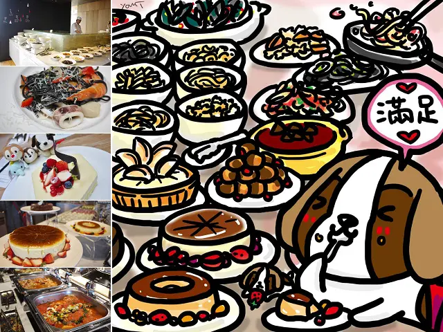 台南 老爺行旅5F「甘粹」義式餐廳 自助式Buffet.單點午晚餐 壽星優惠慶生推薦