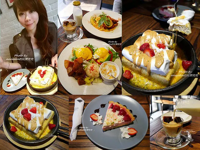 ◎【台北(松菸店) 鄰居家 next door 】早午餐大份量不說...不定時推出的"季節甜點"才是充滿粉紅泡泡的關鍵！