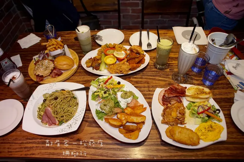【台北早午餐】鄰居家NEXT DOOR (松菸店)．無敵澎湃的美式早午餐、罪惡至極的香濃花生公爵漢堡