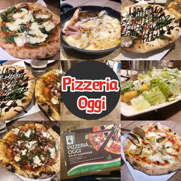【大安｜歐奇】義大利認證窯烤披薩，一口氣點了六種手工披薩，pizzeria oggi 敦南店（內附菜單）
