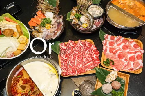 [食記]行天宮站 令人驚豔如奶油濃湯的牛奶鍋 多樣湯底 好狂的海鮮拼盤價格意外的實惠-極禾優質鍋物 