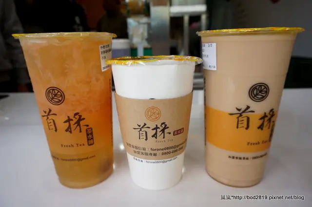 ＜試喝＞【台中龍井】首採茶水鋪(台中東海店)－葡萄柚綠不苦不澀好清爽，真材實料的薑茶，喝一口就暖起來！