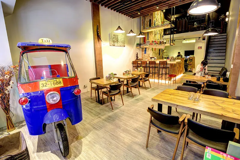 中壢Ｘ圖圖咖啡館Ｘ乘載曼谷愜意咖啡館