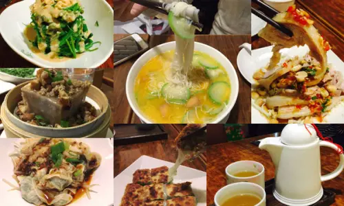 [台北中山美食]六堆伙房 高CP客家菜 便宜好吃 擂茶麻糬鍋餅 中視 非凡介紹