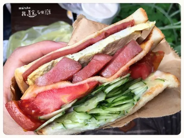 【超誇張美食】相見恨晚的爆餡阿姐的碳烤三明治·台北光華商場商圈