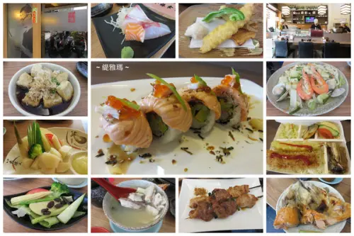 【食我.台南】 小椿食堂~季節限定：酪梨鮮鮭加州卷佐鮭魚卵~絕配好滋味