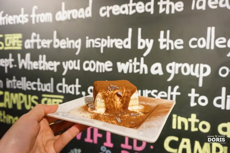 ♚食記♚台北大安【CAMPUS CAFE(忠孝店)】海鮮花枝風味義大利麵●波士頓總匯海鮮帕尼尼●萊姆接骨木微蘇打●義大利麵●燉飯●義式餐廳●免服務費●忠孝復興捷運站●體驗團