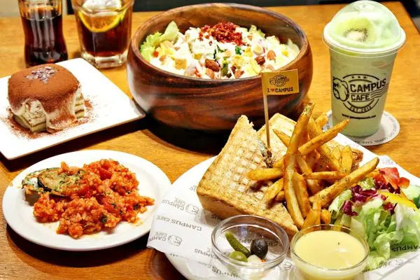 捷運周邊美食，忠孝復興站，美國薯條_在Campus cafe