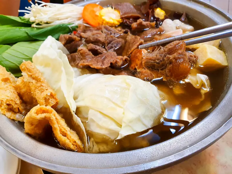 【潮州火鍋】牛大福 溫體牛 天冷吃鍋 在地老字號牛肉料理