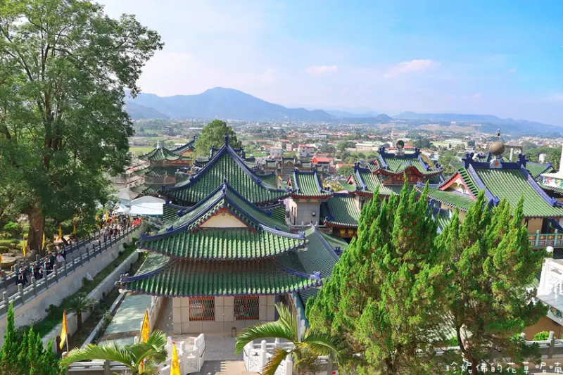 【南投-埔里鎮】寶湖宮天地堂地母廟｜登乾元殿眺望埔里市區景色