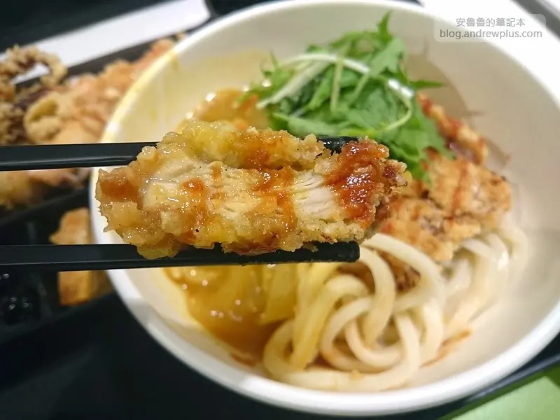 五食五心烏龍麵 - 麵條很Q吃得好飽，香酥好吃口感十足的深海大魷魚 @微風南京店B2 美食街 【口碑券】