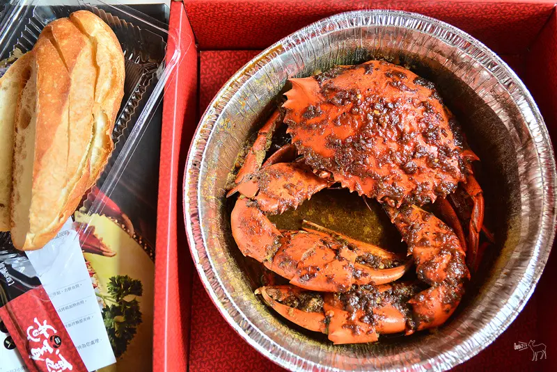 蟹皇宴,肉質細軟的秘醬沙公蟹與法國奶油蟹