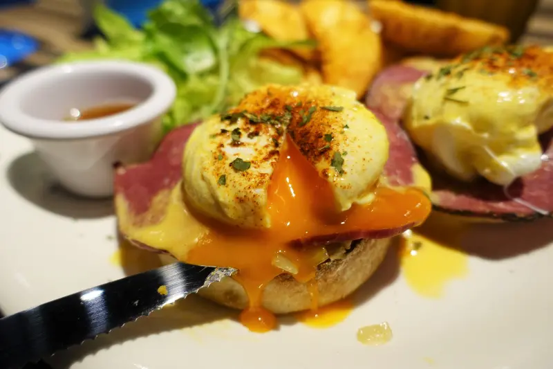 『捷運西門站│二訪』遇見好美食咖啡-CP值高早午餐、美味燻牛肉班尼迪克蛋
