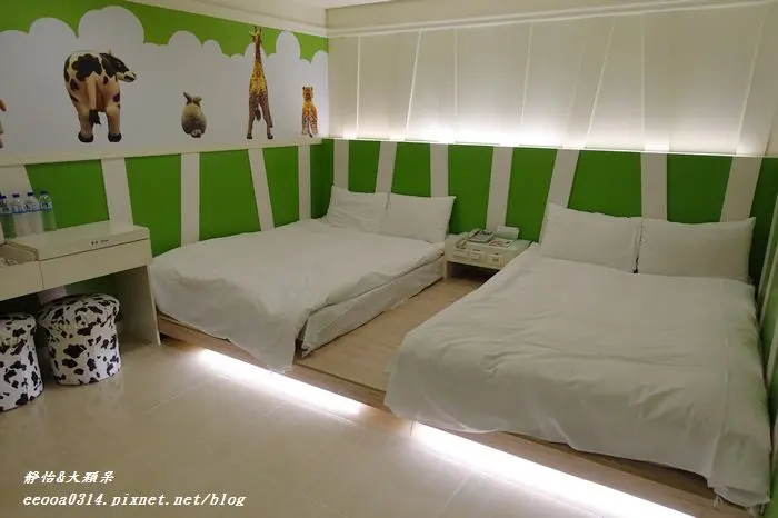 【台中住宿】Kiwi Hotel 奇異果快捷旅店♥不到兩千元的平價舒適親子四人房