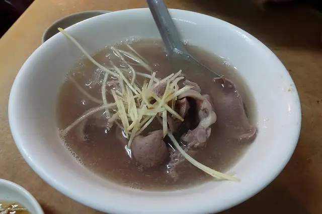 【食記】台南中西區。阿明豬心冬粉~終於吃到排隊人氣美食