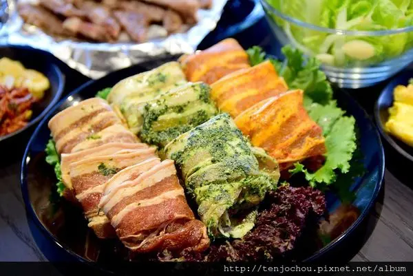 花花，甲飽沒【台北食記】Mini K小韓坊 再訪來吃正宗韓式烤肉吧！還能欣賞101夜景！