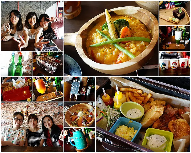 【美食】TankQ Cafe & Bar●工業風美式餐廳，工具箱、手提箱，讓你的餐點決定吧!●