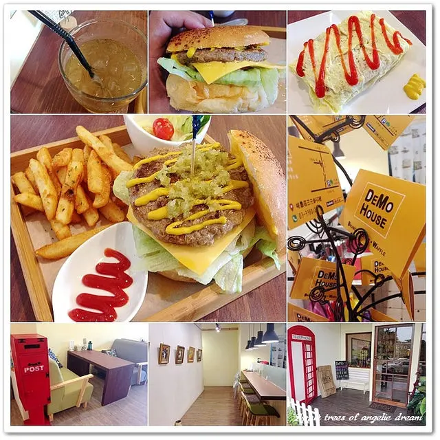【桃園寵物餐廳】DEMO HOUSE 漢堡 早午餐 下午茶