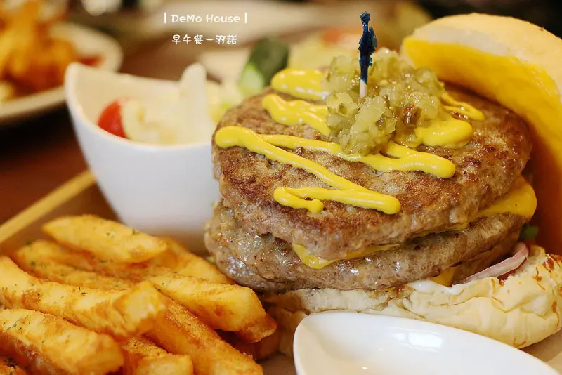 【羽諾食記】『DeMo House早午餐咖啡餐廳』❤桃園寵物友善早午餐&下午茶推薦美食推薦