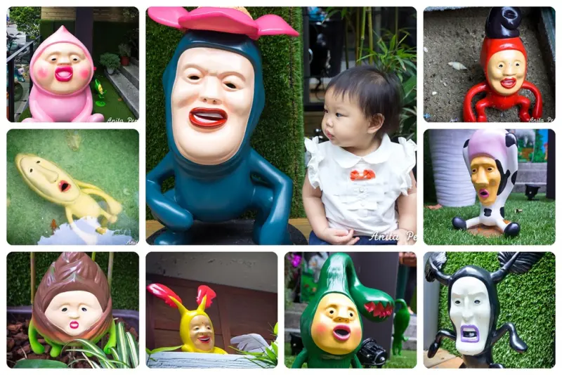 【吃喝．台北】實在醜得太可愛了啦～醜比頭的秘密花園輕食咖啡