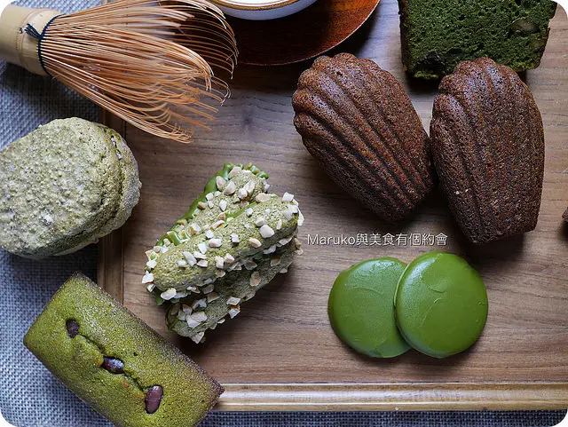 【中秋送禮限定】小罐子點心舖。月見抹茶禮盒來自丸山製茶有機靜岡抹茶香有著成熟穩重的味道。台北永康商圈