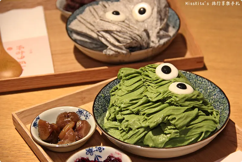 《食記》台中西區‧路地 氷の怪物，延續路地手作り氷菓子新分店，可愛的大眼怪雪片冰超吸睛！【4/25正式開幕，本篇私人邀約】