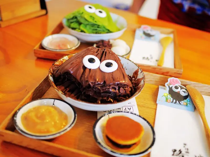 【美食】台中西區。路地 氷の怪物 (存中店)~今年夏天最夯大眼睛冰怪物，您吃過了嗎!? 法國可可、宇治抹茶雪花冰、怪物冰