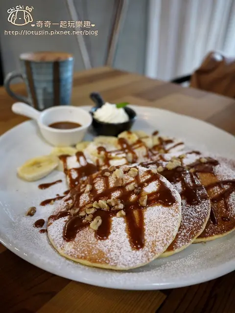 台南 是吉咖啡café ichi 美式煎鬆餅早午餐Brunch推薦