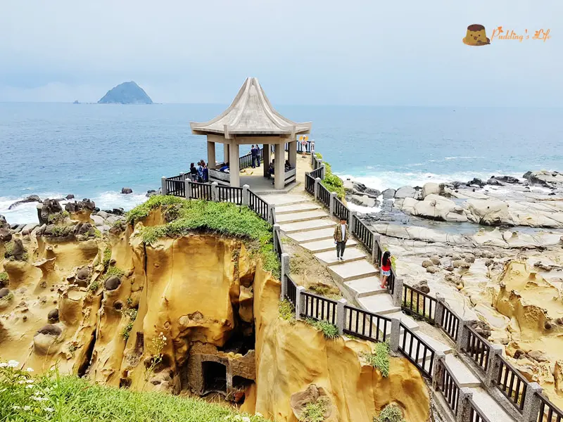 【基隆旅遊】天然海水無邊際泳池《和平島公園》蕈狀石x豆腐岩x海蝕洞x海蝕平台