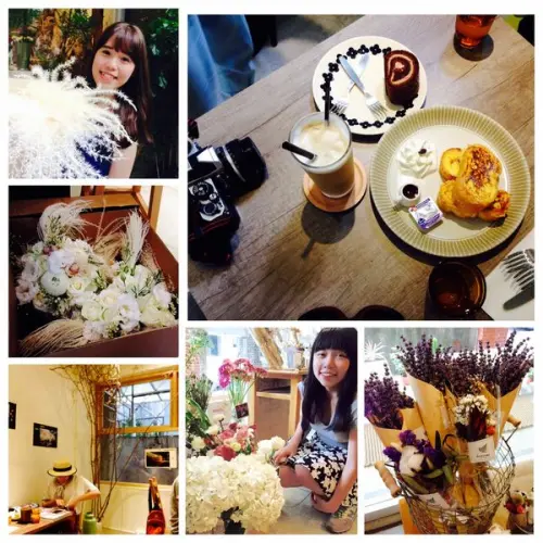 台北松江南京-夢想中的咖啡店。儲房咖啡館*花店與咖啡店的完美結合