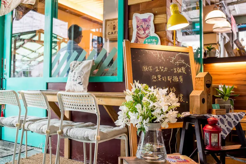 《小市場咖啡》在地食材新鮮上桌 - 卡琳。摸魚兒趣