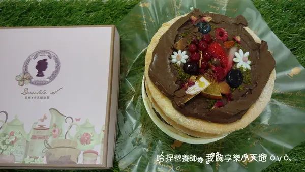 【宅配美食】《搭啵S重乳酪蛋糕》Moment水果鬆餅塔。人氣團購蛋糕❤